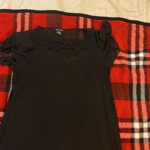 Black casual shirt, XL